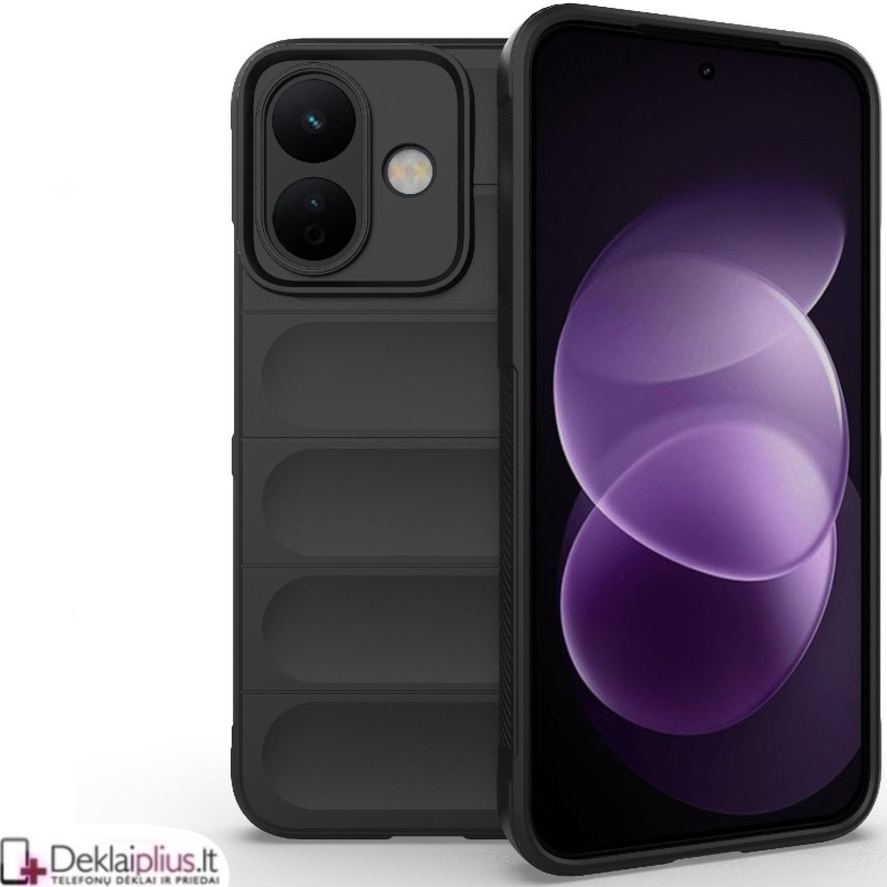Magic Shield guminis dėklas - juodas (Xiaomi Redmi Note 17 Pro 4G/5G) Magic Shield guminis dėklas - juodas (Xiaomi Redmi Note 17 Pro 4G/5G)